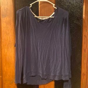 Long sleeve Banana Republic blue long sleeve light weight shirt